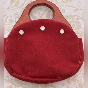 Banner House Bermuda Small Bag Interchangeable 3 Button Cover Vintage